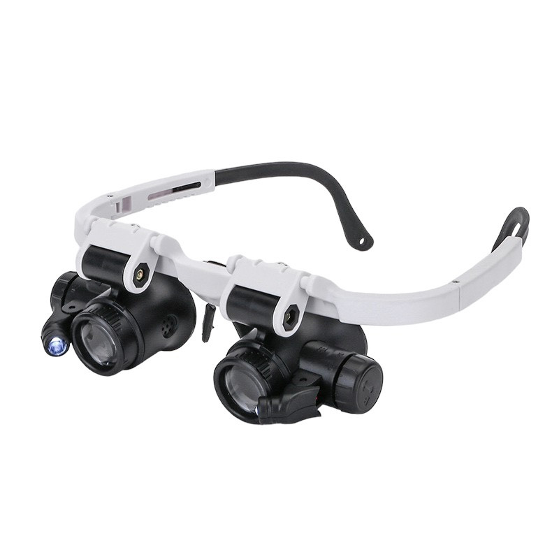 Очки-лупа бинокулярные Magnifier 9892H-1 (8x/23x) c LED подсветкой (9892H-1)