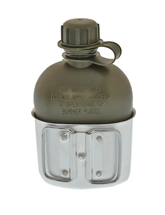 Фляга армейская с подстаканником и чехлом Mil-Tec 0.946 л Флектарн 14506021