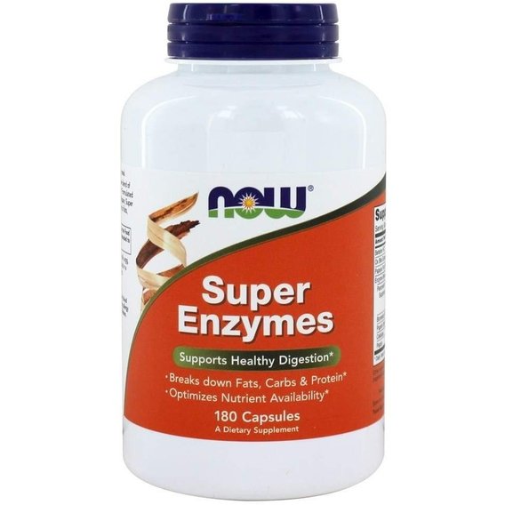 Пищеварительные ферменты NOW Foods Super Enzymes 180 Caps