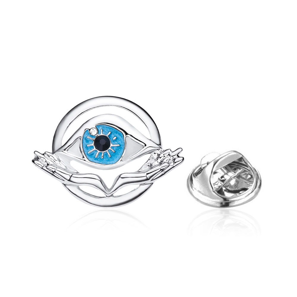 Значок BROCHE Око серебристый BRGV113429