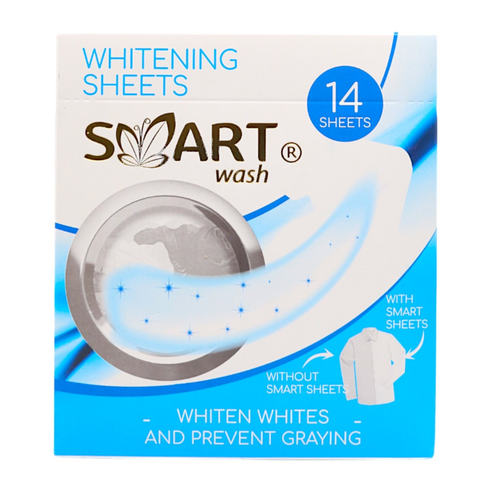 Салфетки отбеливающие для стирки Smart Wash 14 шт