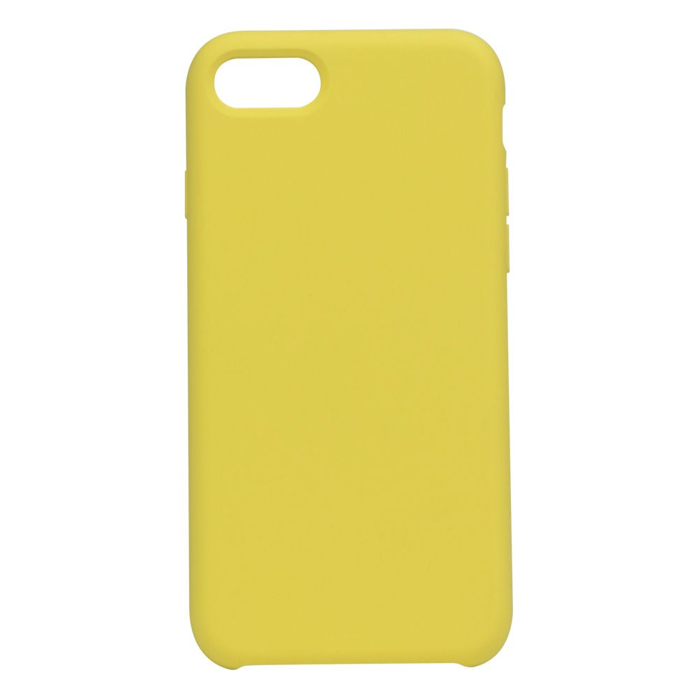 Чехол Soft Case No Logo для Apple iPhone 7 / iPhone 8 / iPhone SE (2020) Yellow