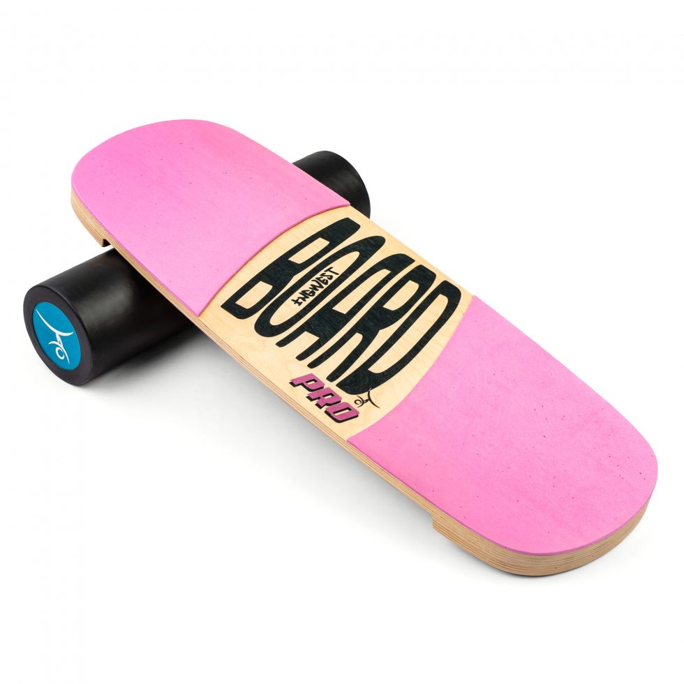 Баланс борд InGwest B-and-P PRO с антискользящей поверхностью Pink