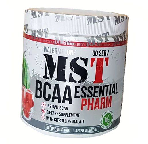 Амінокислоти ВСАА та Цитрулін BCAA Essential Pharm MST 420г Кавун (28288005)