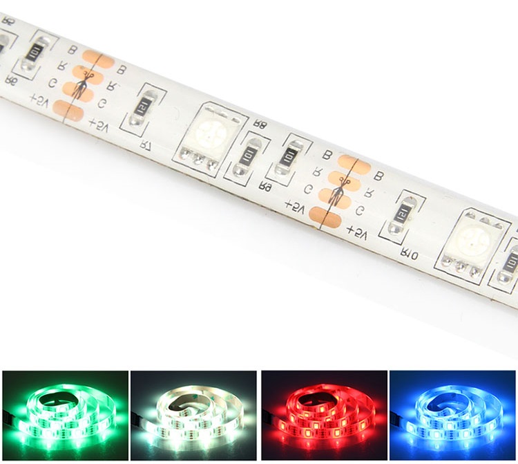 Світлодіодна ТВ LED стрічка BRT RGB 2 м з пультом та USB інтерфейсом (9405409000)