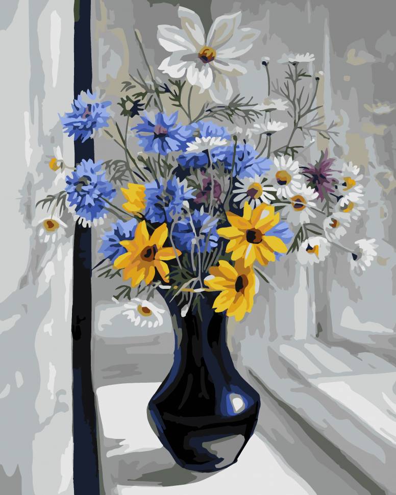 Картина за номерами Art Craft "Польові квіти" 40*50 см 12111