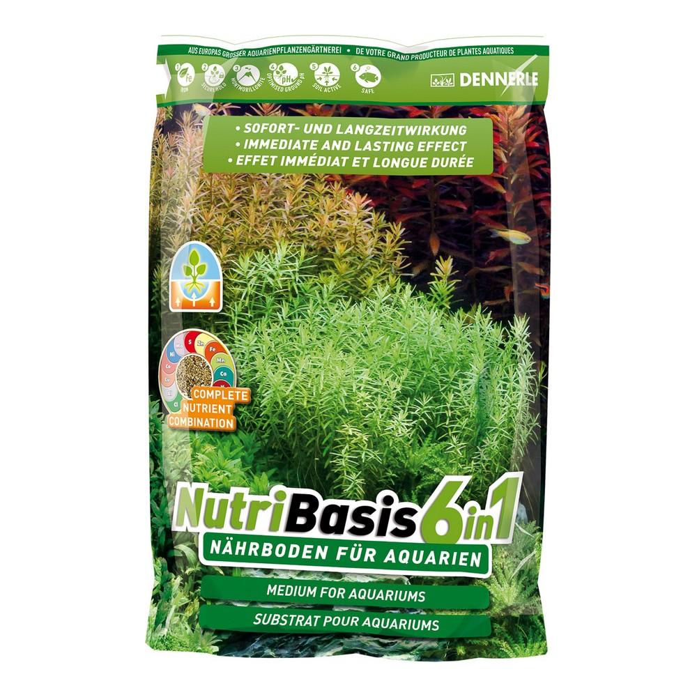 Грунтовая подкормка для аквариумных растений Dennerle Nutri Basis 6in1 9,6 кг (atg-4588)