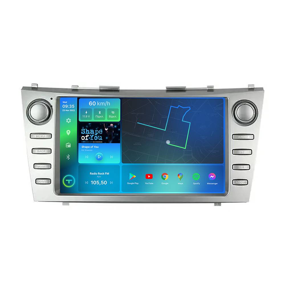 Штатна магнітола Torssen Toyota Camry 40 з кнопками F9232 4G Carplay DSP