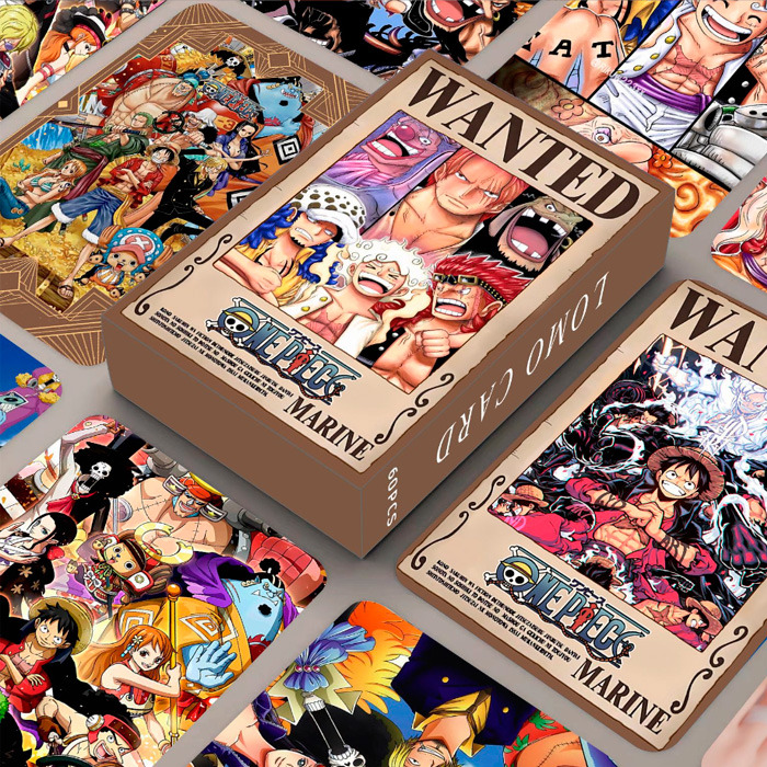 Набор карточек Bioworld One Piece Lomo 92 шт Разноцветный (26139)