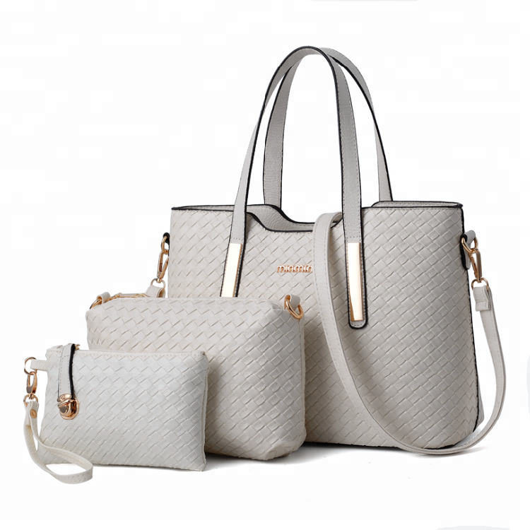 Набір жіночих сумок AL-6887-15 Білий 3 шт.