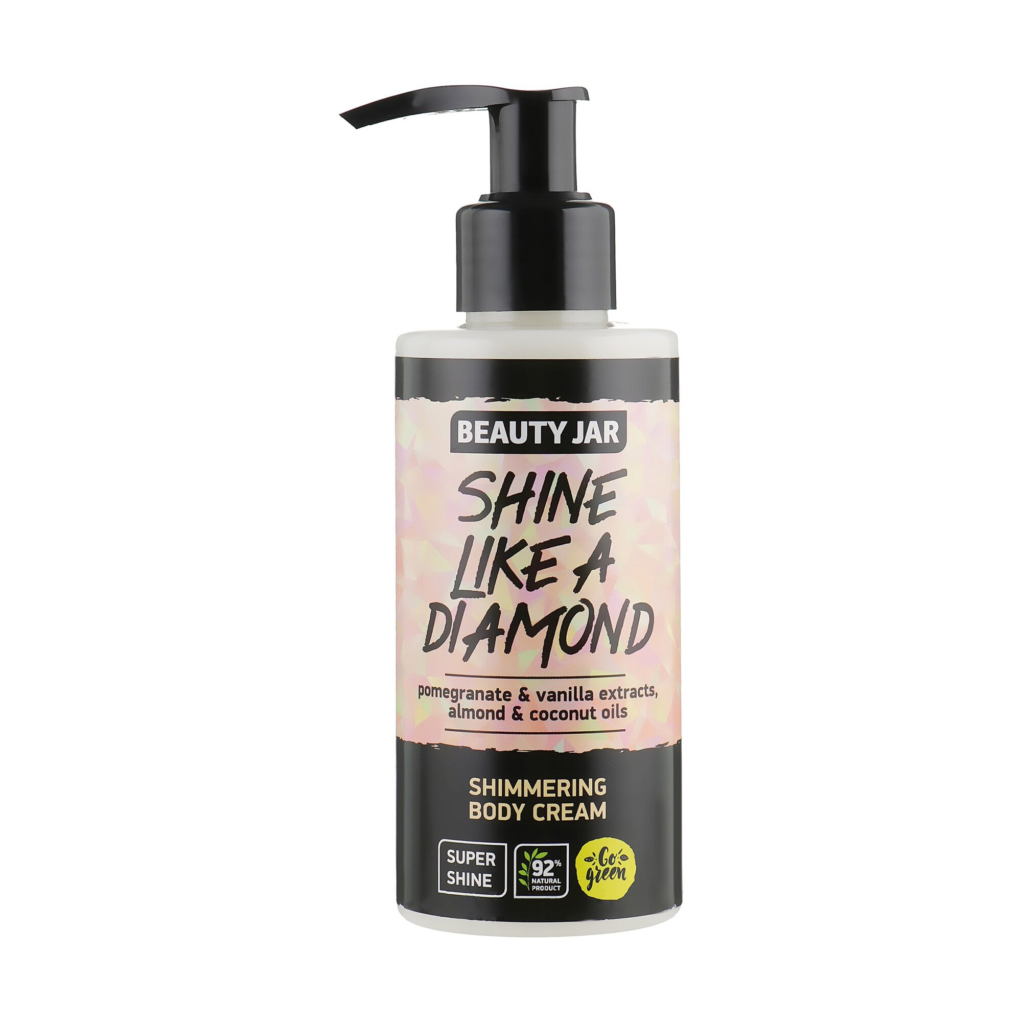 Крем для тела с блестками Shine Like A Diamond Beauty Jar 150 мл