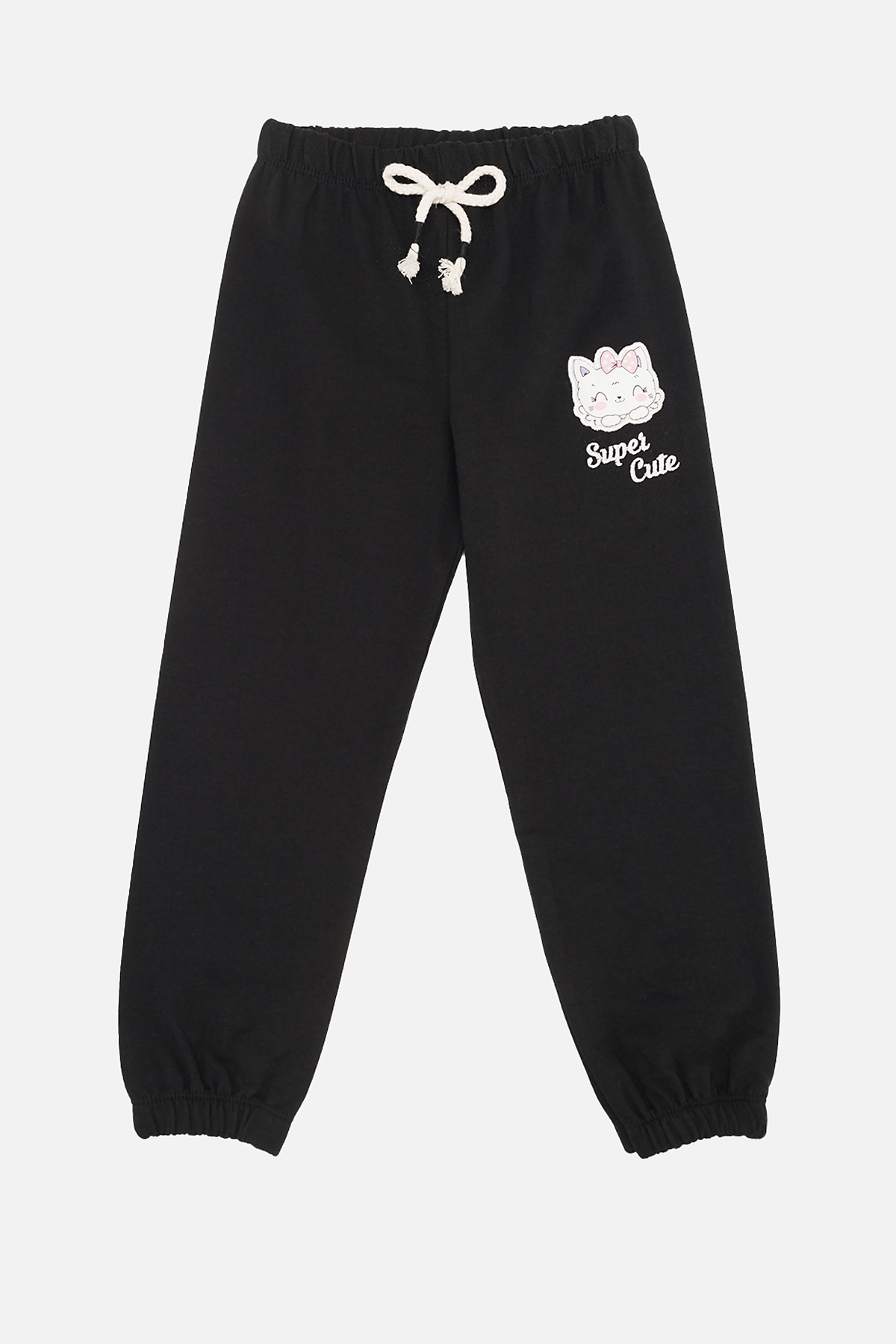 Спортивные штаны для девочки Timi kids 116 см Черный ЦБ-00258193