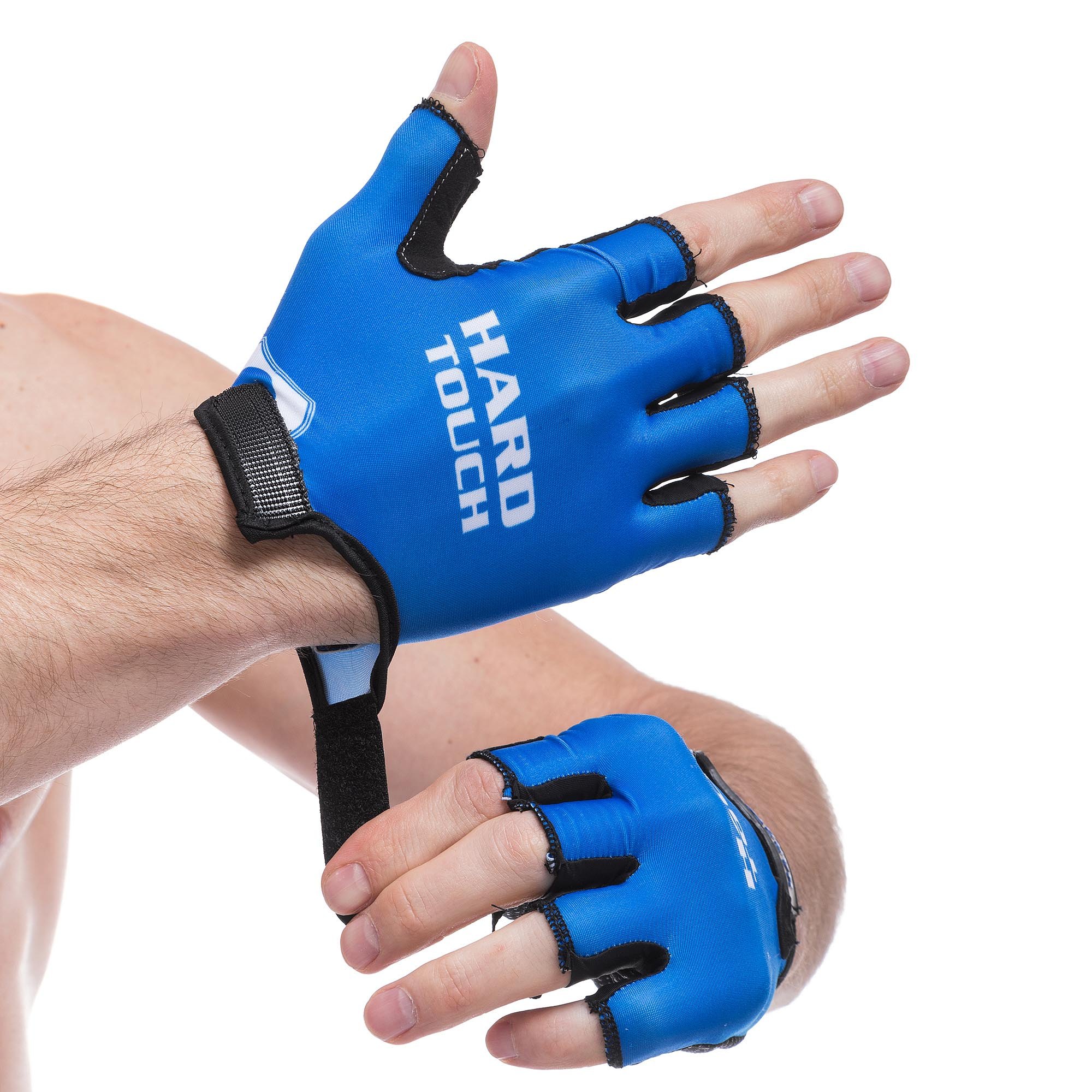 Перчатки для фитнеca HARD TOCH FG-004 S Черно-синий