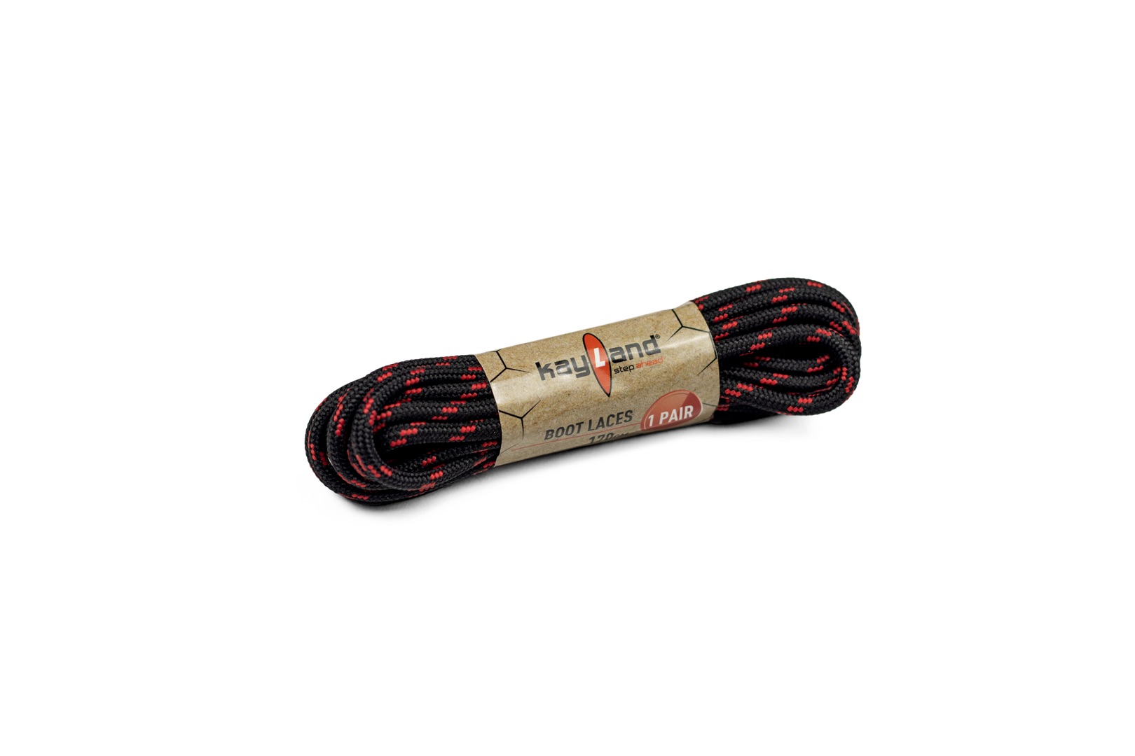Шнурівки Kayland Lace 180 см Red (KAY-SHN-180-RB)