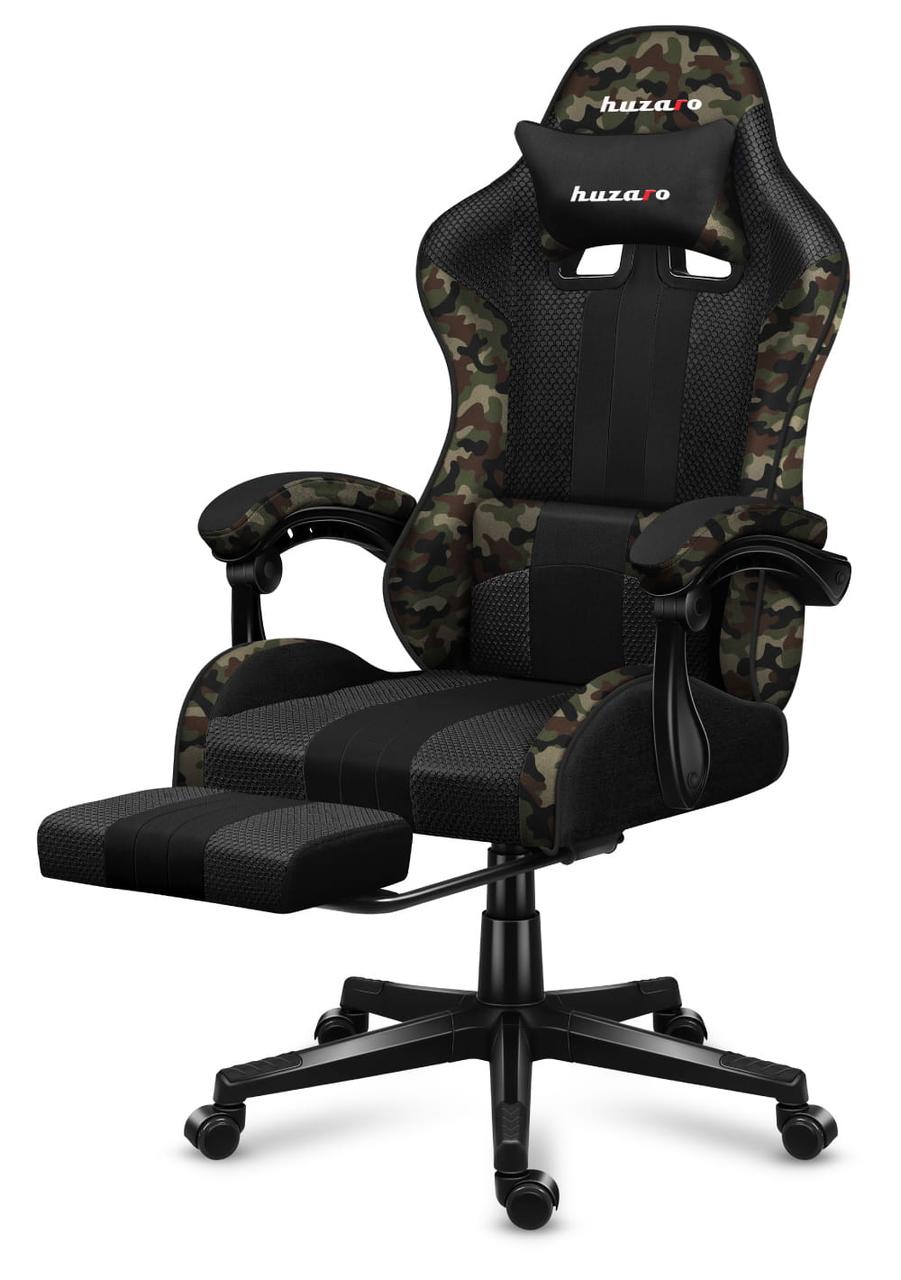 Комп'ютерне крісло Huzaro Force 4.7 Camo тканина