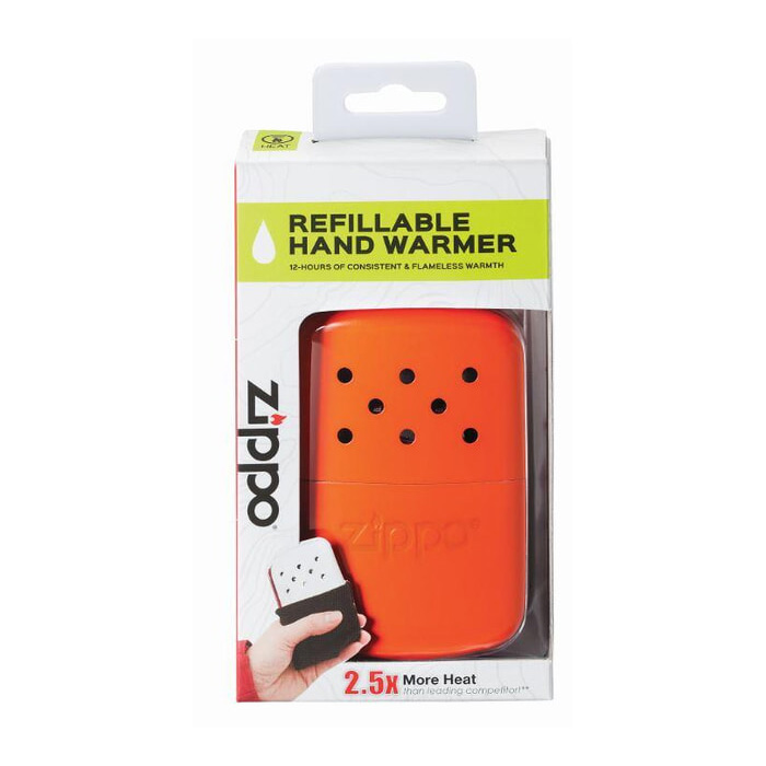 Каталитическая бензиновая грелка для рук Zippo Hand Warmer на 12 часов Оранжевый (40378)