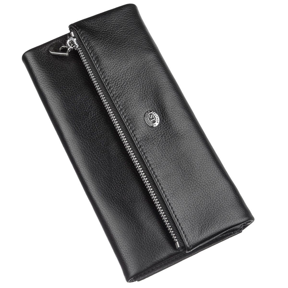 Женский кошелек ST Leather Accessories Черный (20090)