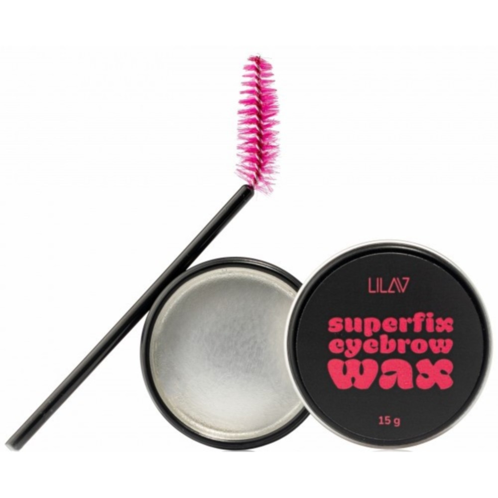 Воск для бровей Bogenia Eyebrow Styling Wax Super Fix Lilav LV401 №001 15 г (4823121504907)