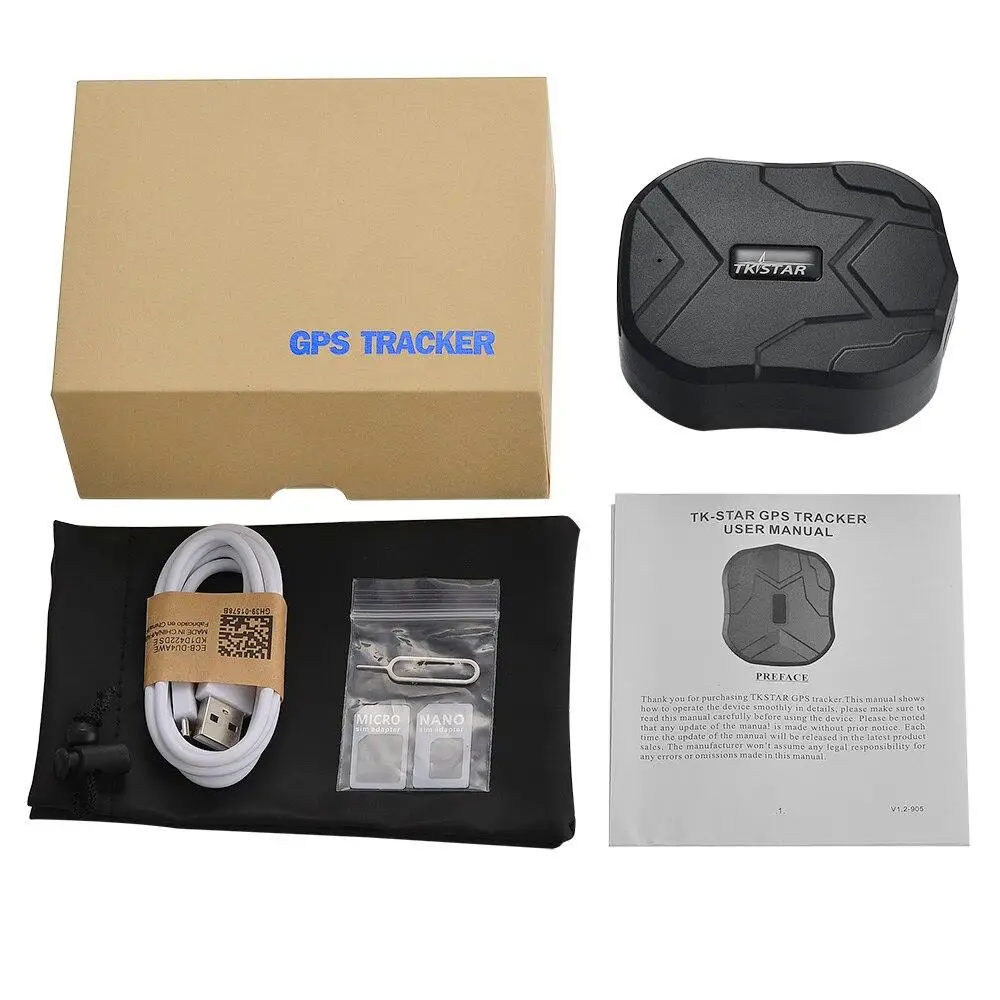 GPS трекер с магнитом TKSTAR TK-905B big 10000 мАч (2353572067)