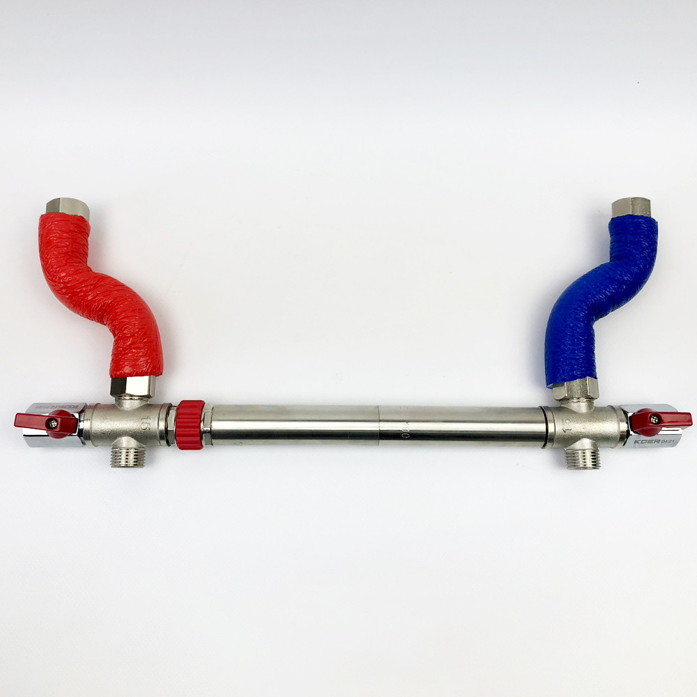 Комплект подключения бойлера водонагревателя Kvant Labaratory 2.1 Vertigo ECO Boiler Series 1/2"
