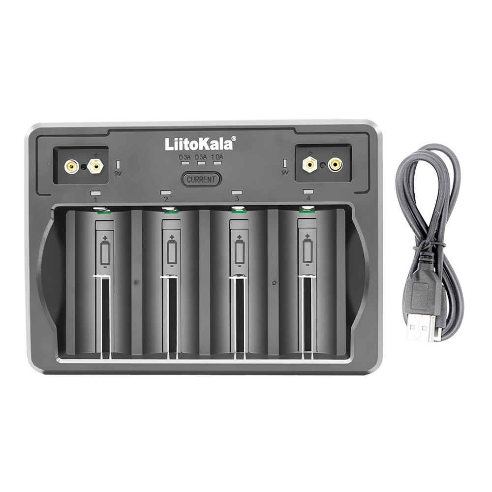 Зарядное устройство LiitoKala Lii-d4 для Ni-MH/Ni-CD / Li-ION / КРОНА