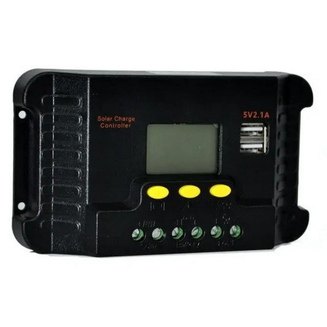 Контроллер заряда солнечной батареи UKC CP-420A 8459