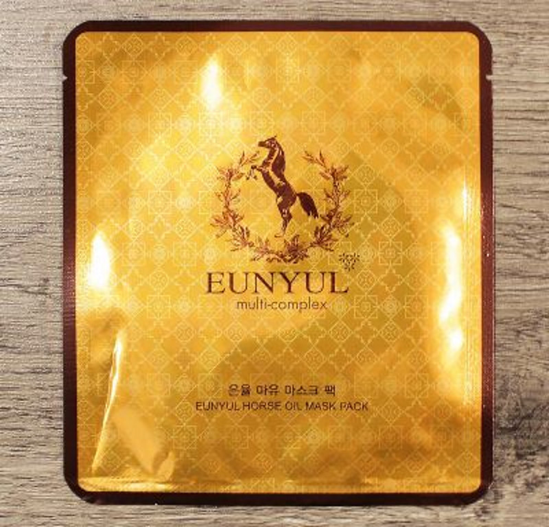 Омолоджувальна маска для обличчя з кінським жиром Eunyul Horse Oil Mask Pack 30 мл (8809435401374)