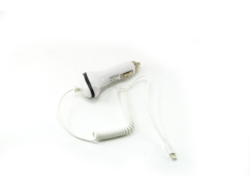 Автомобильное зарядное устройство Lightning White (hub_np2_0673)
