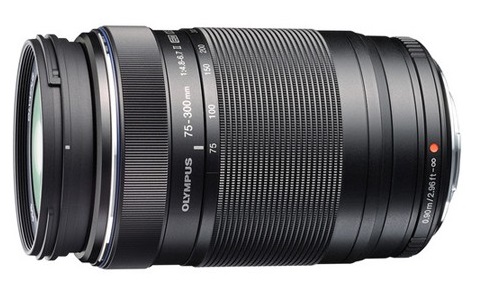 Об'єктив Olympus ED 75-300 мм f/4.8-6.3 II EZ-M7530 Black (6038170)