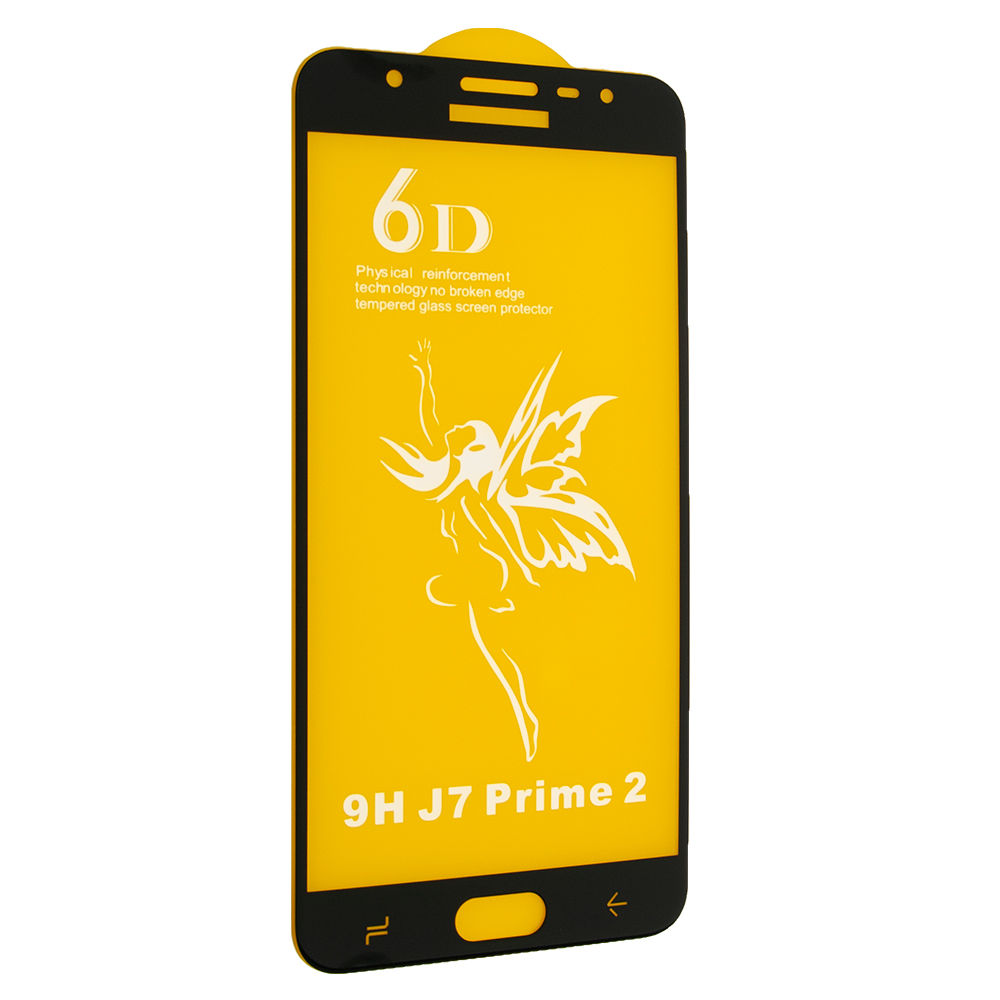 Захисне скло 6D Premium Glass для Samsung Galaxy J7 Prime 2 SM-G611 Black (00005821)