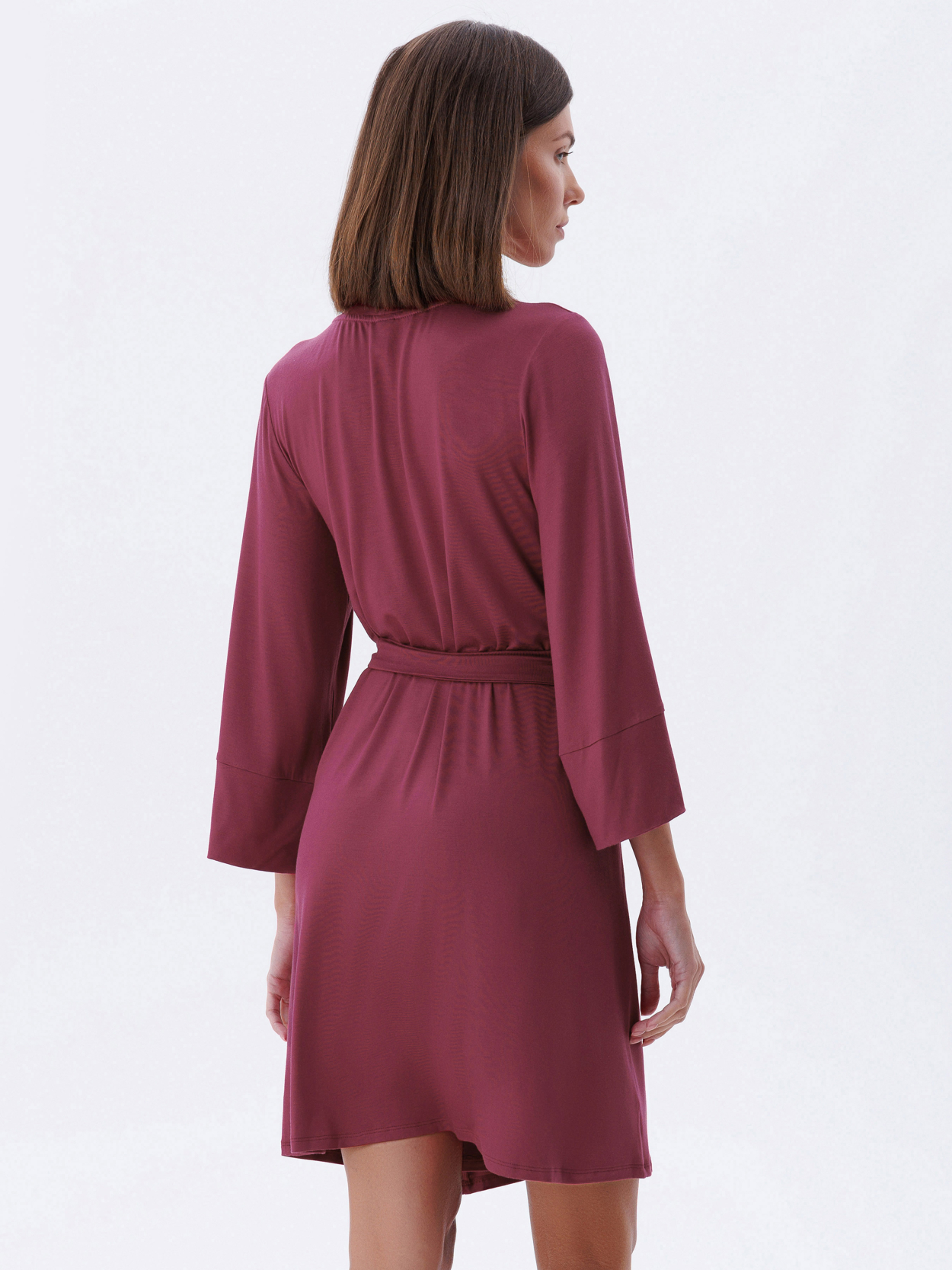 Халат домашний Leinle EVELINA 1711 XXL Бордовый (26412)