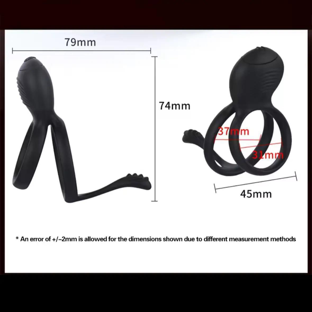 Виброкольцо We-Vibe 7.4 мм Black 2503673505