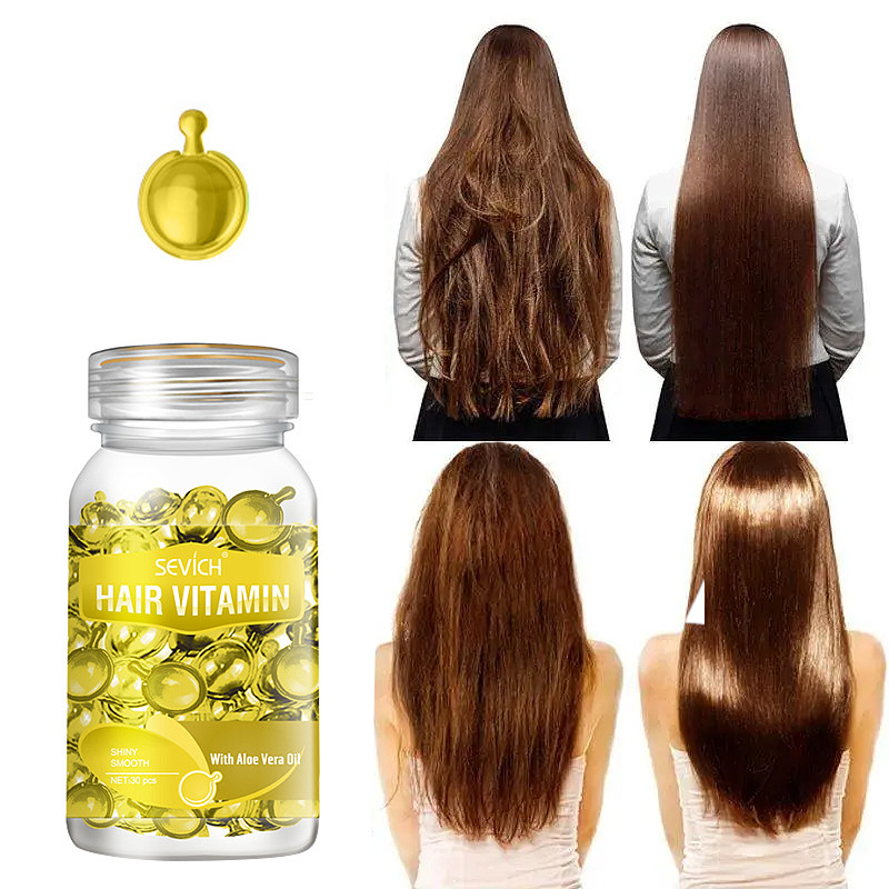 Капсулы витаминные для светлых волос Sevich Hair Vitamin питание и блеск 30 капсул