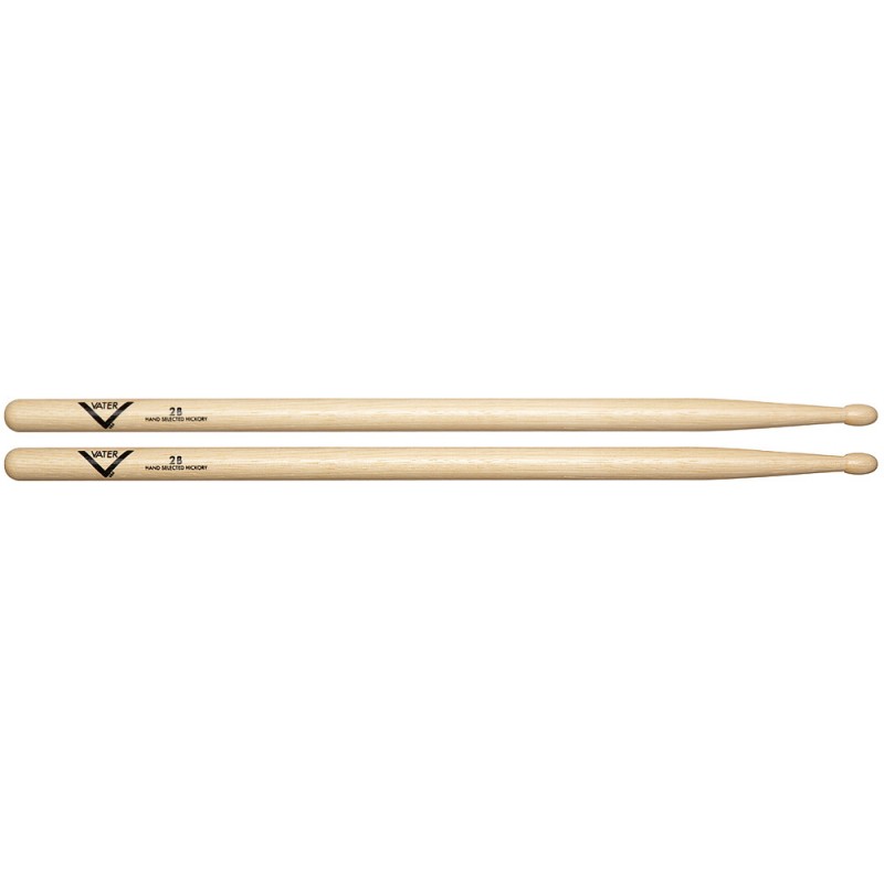 Барабанные палочки Vater VH2BW American Hickory 2B