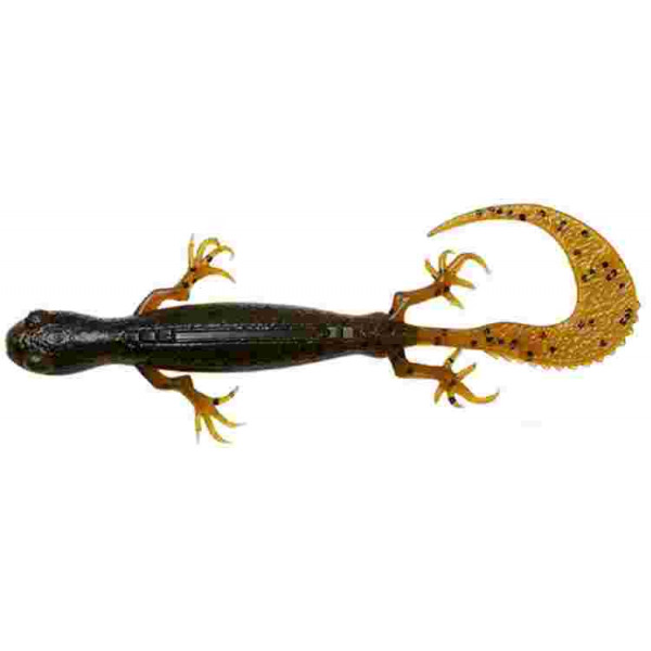 Силикон Savage Gear 3D Lizard 100m 5.5g 6 шт/уп Черный/Желтый (1013-1854.17.76)