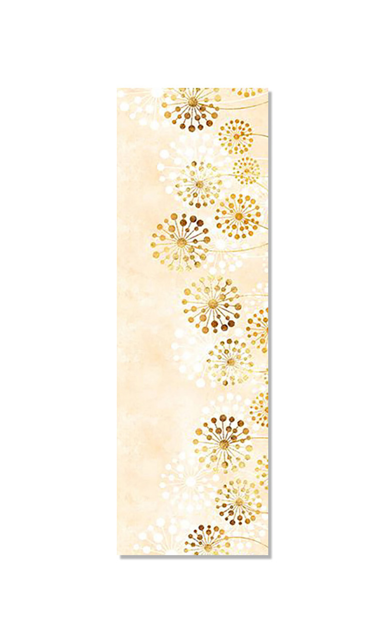 Наклейка на холодильник Zatarga «Сухоцветы на закате» 650х2000 мм виниловая 3Д наклейка декор на кухню