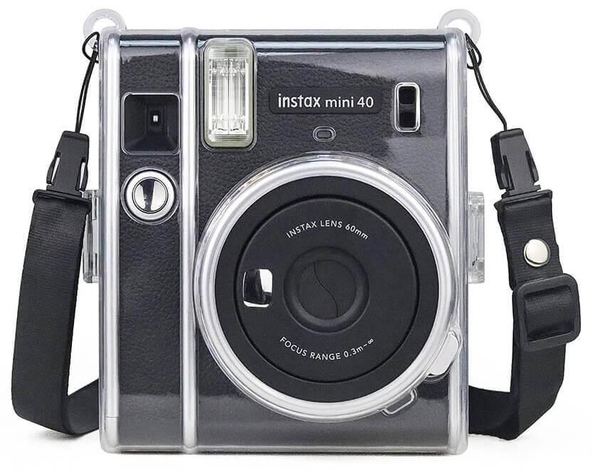 Чехол для фотоаппарата Fujifilm Instax Mini 40 Прозрачный (2148686528)