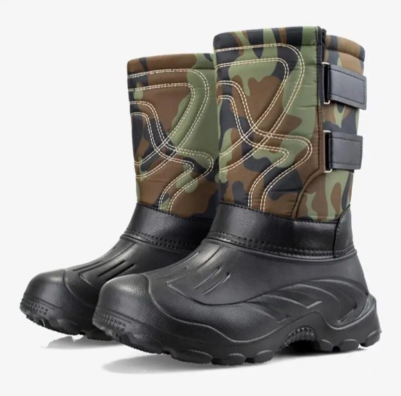 Тактические зимние сапоги водонепроницаемые Камуфляж SnowBoots1 42 Solve