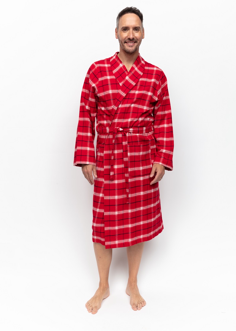 Халат мужской Cyberjammies Noel 6937 XL Красный (5051877472853)