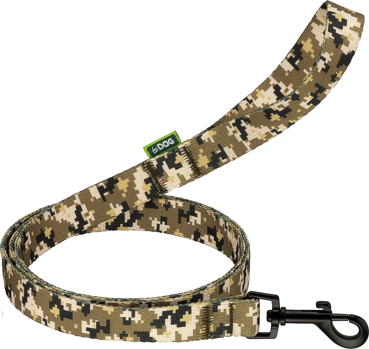 Поводок Hi Dog Militariti Pixel 1.52 м Разноцветный (2100103233010)
