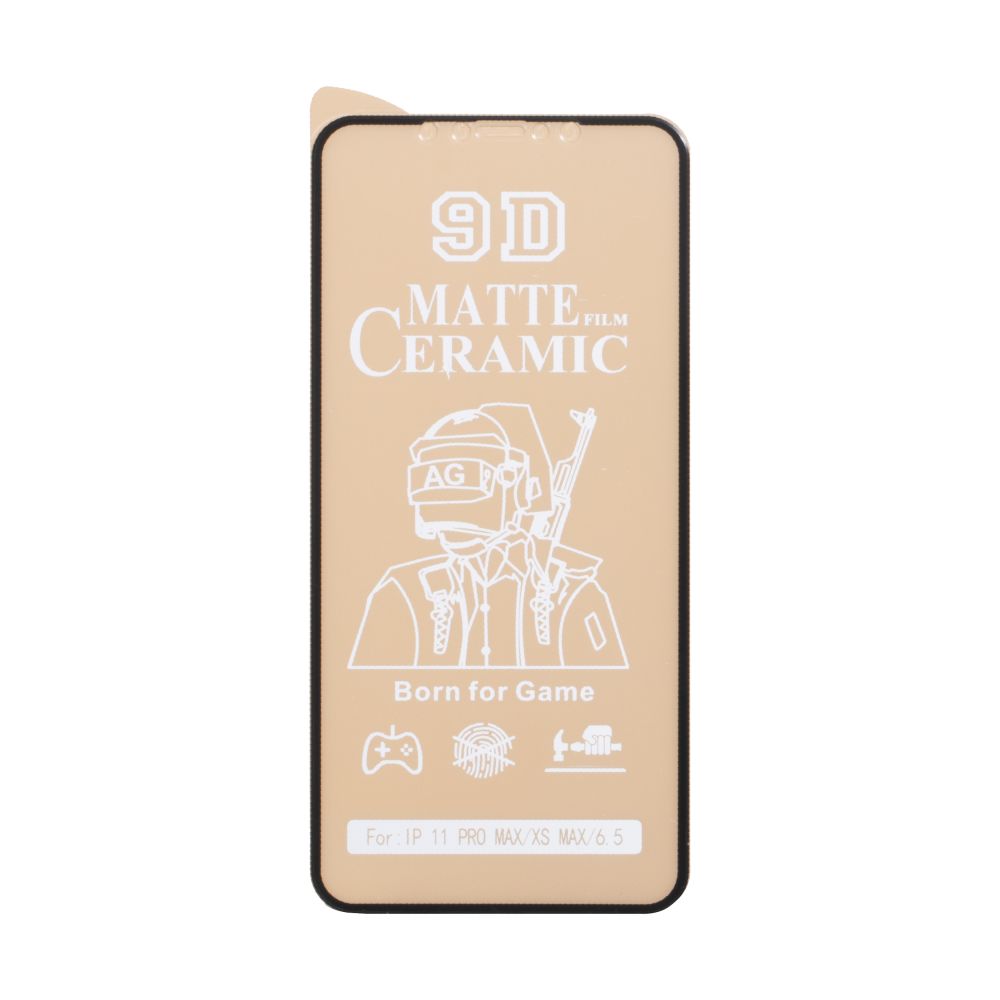 Плівка керамічна матова Film Ceramic Apple iPhone 11 Pro Max / iPhone Xs Max Чорний