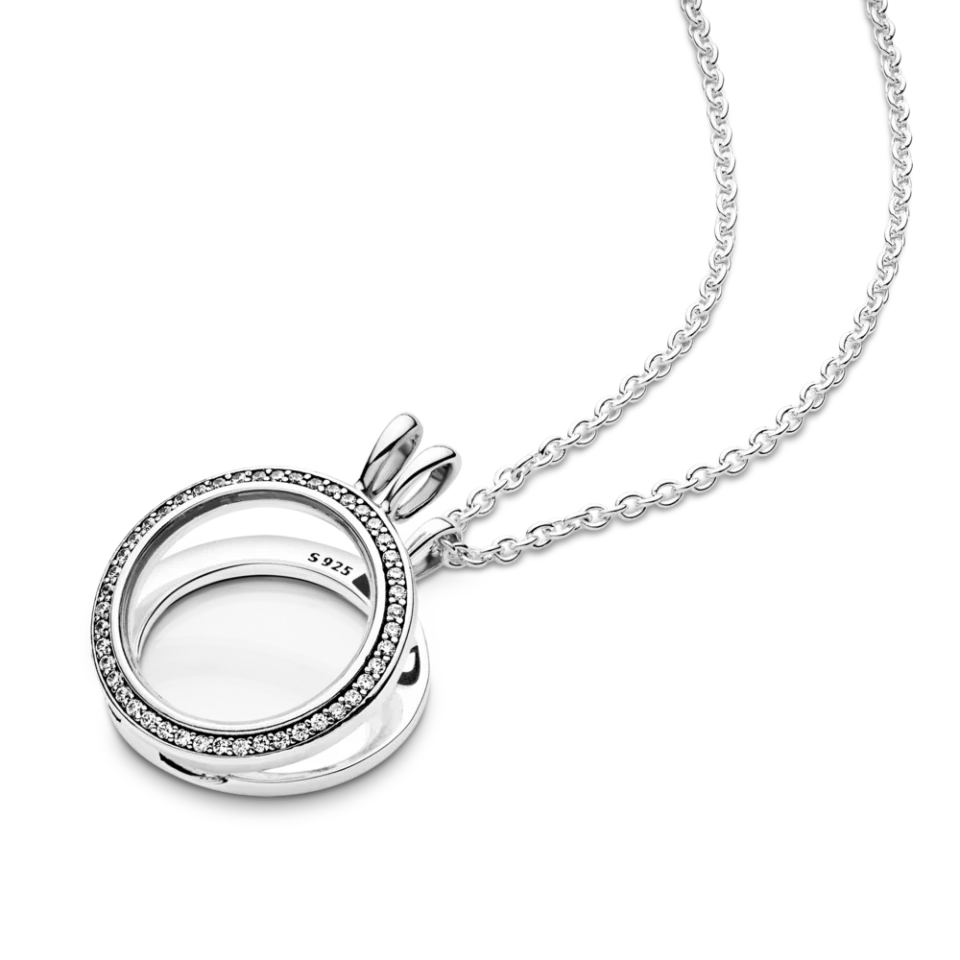Срібний медальйон No Brand 396484CZ 60 см (2438834167)