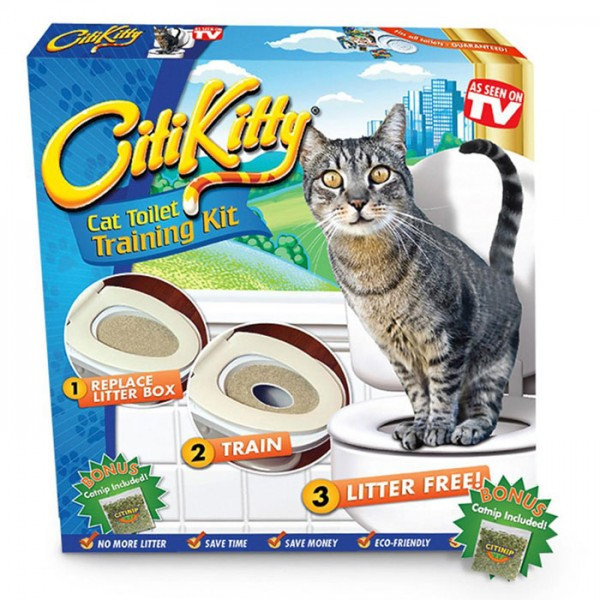 Система приучения кошек к унитазу Citi Kitty Cat Toilet Training (ip0200)