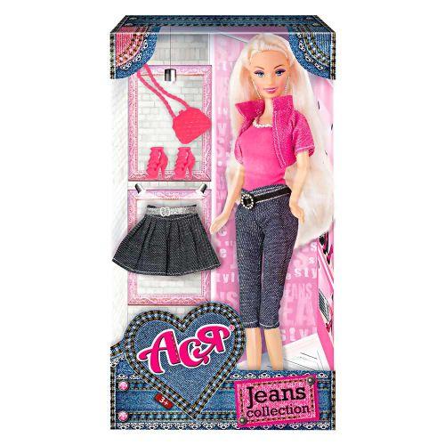 Кукла Ася с аксессуарами Jeans Collection (блондинка) 35089