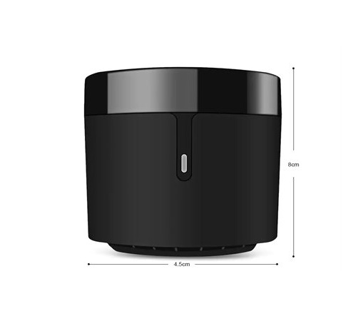 Універсальний розумний пульт BroadLink RM4 mini із підтримкою датчика температури Чорний