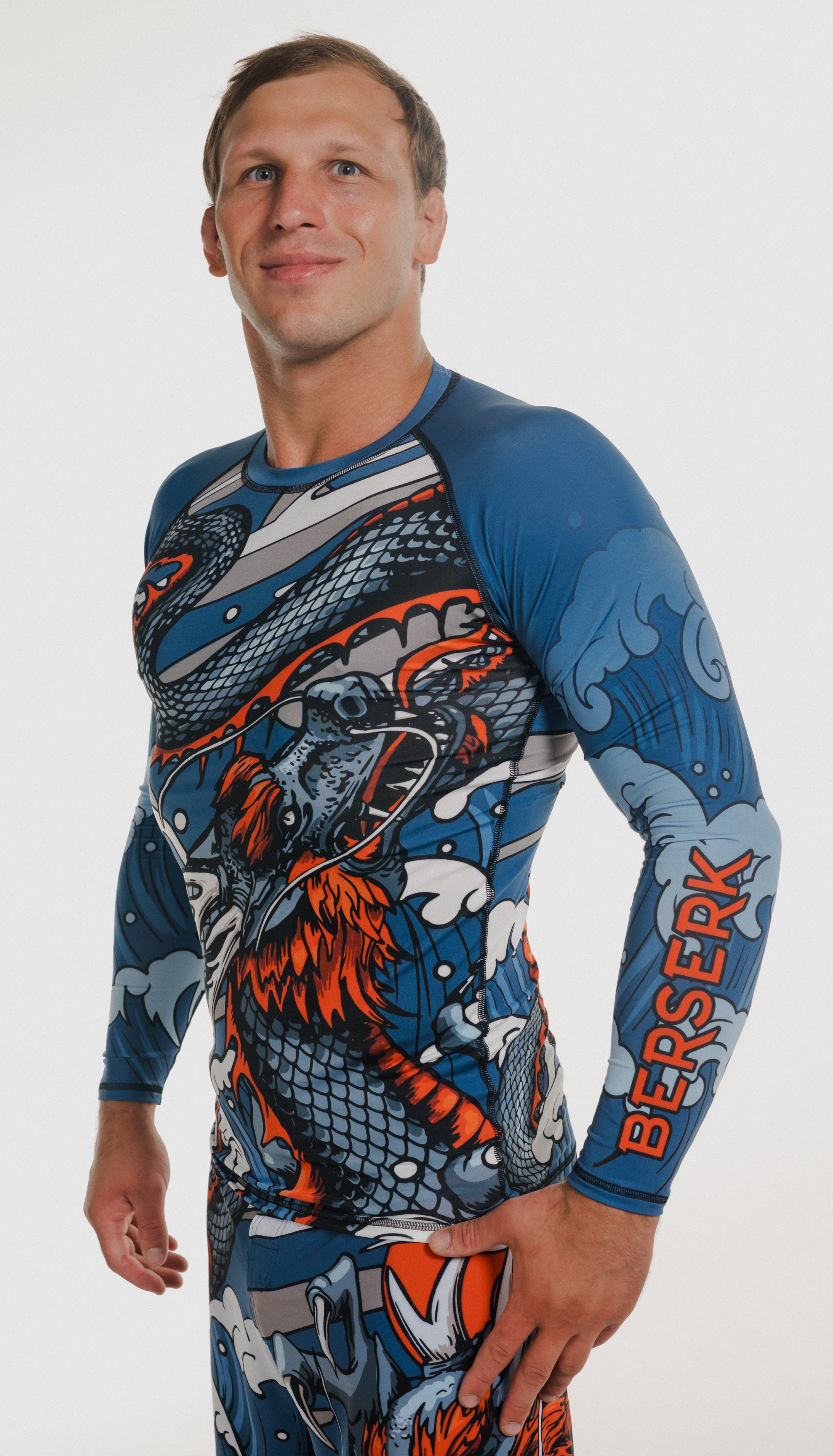 Рашгард Berserk Sport DRAGON XL blue (019903)