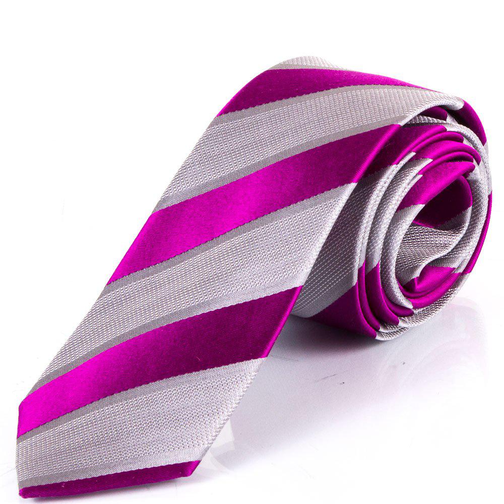 Краватка шовкова вузька Schönau - 62 сірий