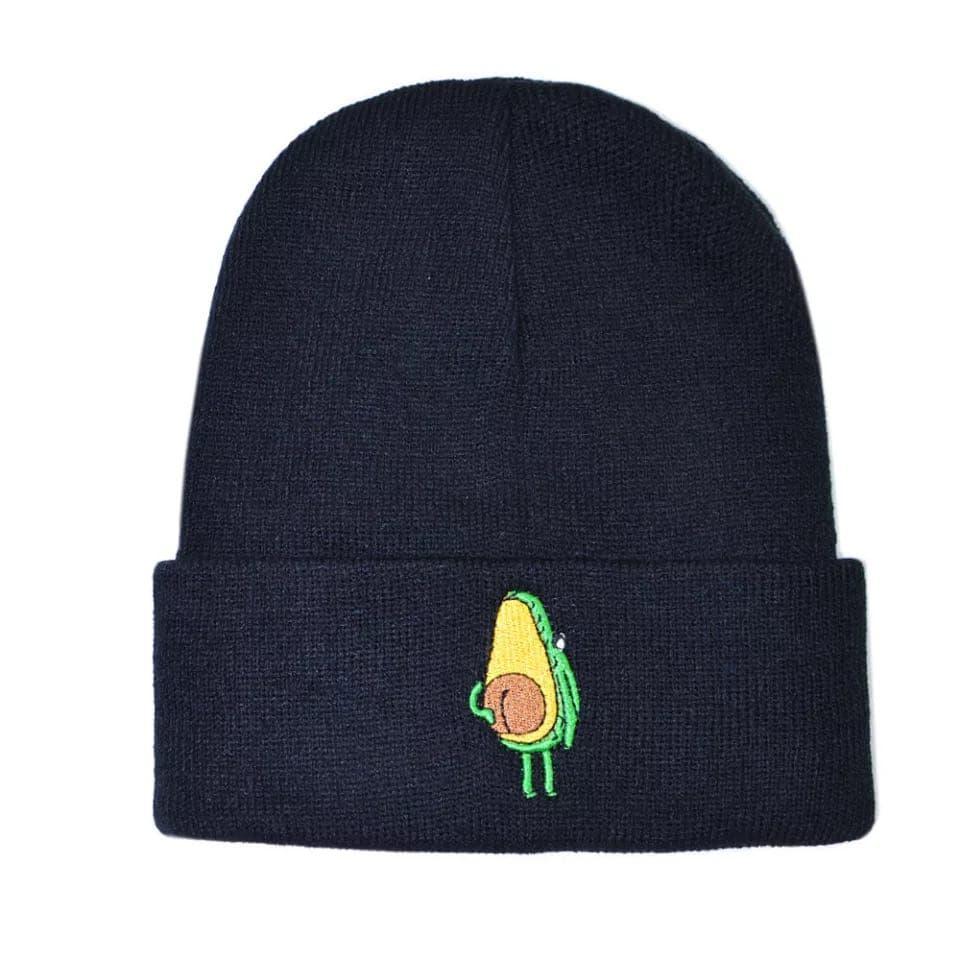 Шапка Jsstore Авокадо One Size Черная