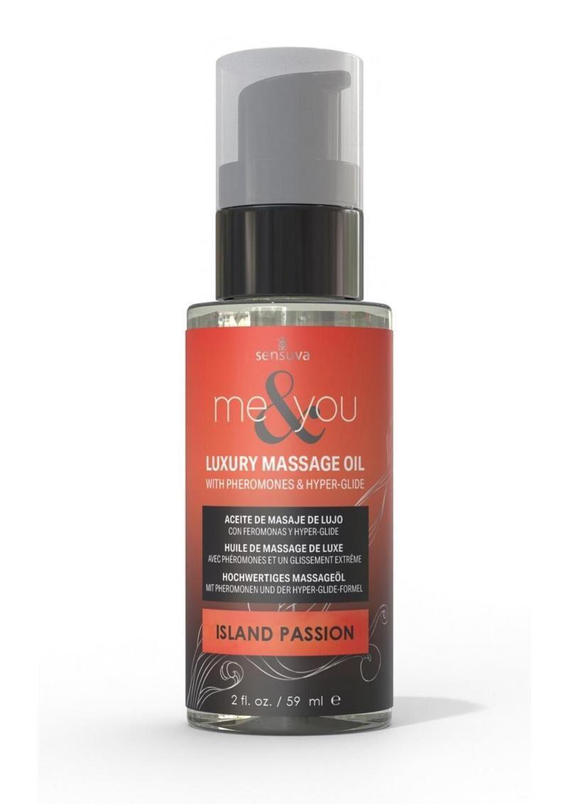 Массажное масло Sensuva Me&You Island Passion Wild Passion Fruit & Island Guava 59 мл