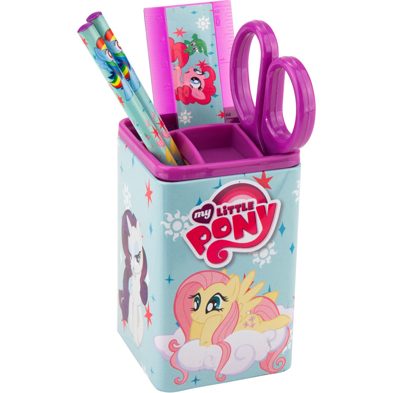 Набір настільний квадратний ТМ Kite My Little Pony 5 предметів (LP17-214)